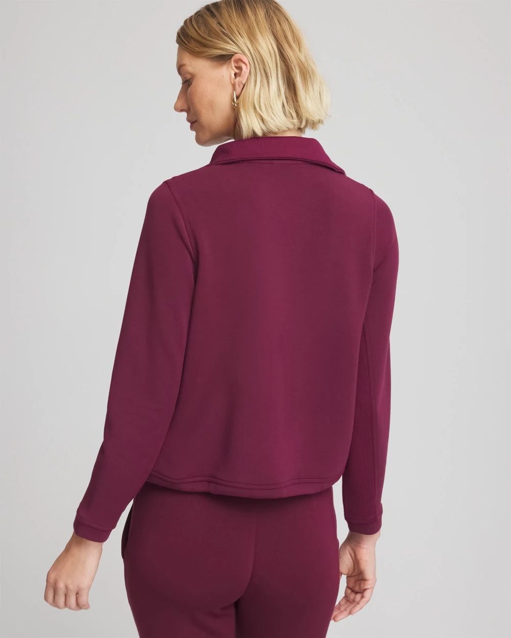 Zenergy® Scuba Ribbed Sweatshirt | Chico's